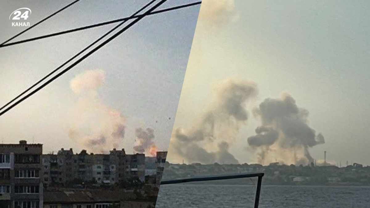 В Запорожье и Херсонской области взорвались склады боеприпасов врага В Запорожье и Херсонской области взорвались склады боеприпасов врага