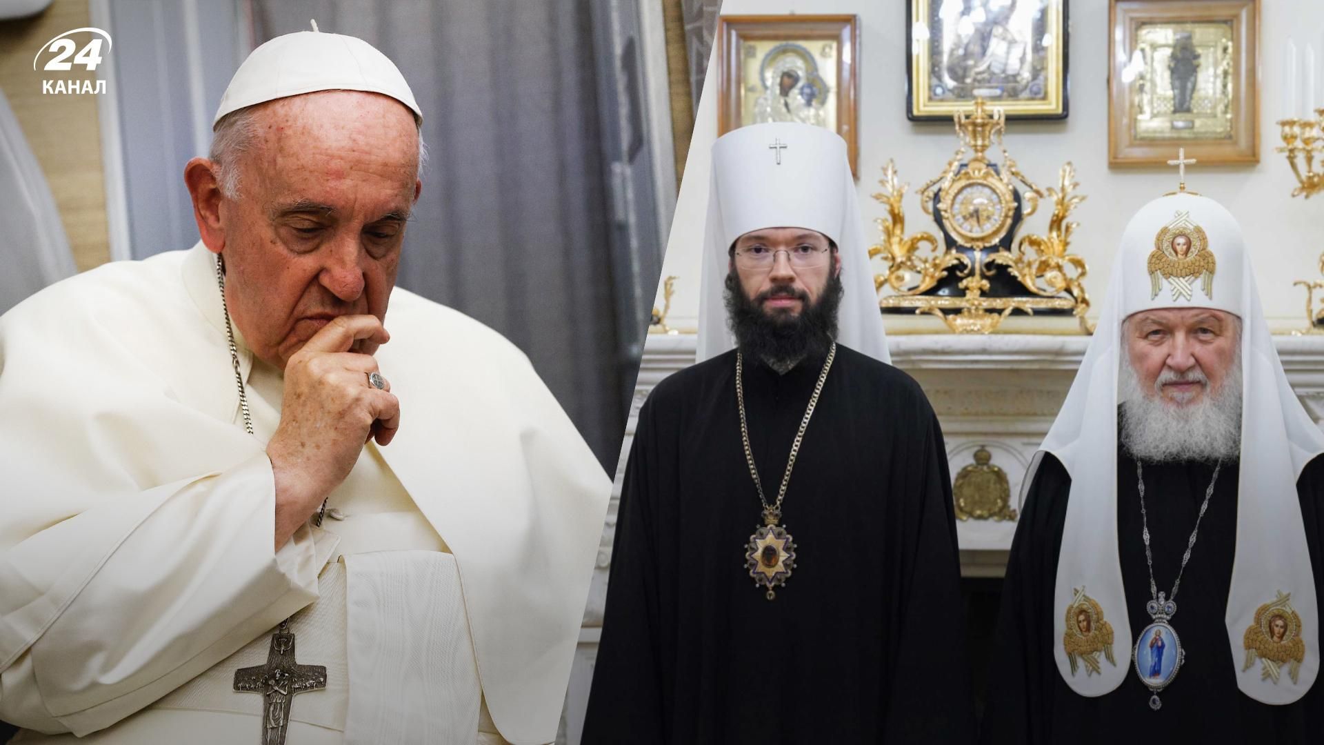 Папа Франциск зустрівся з митрополитом Антонієм - про що говорили з соратником Кирила