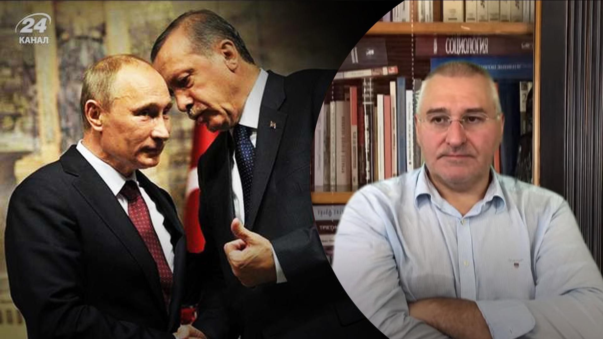 Фейгін пояснив, чи допомагатиме Ердоган Путіну