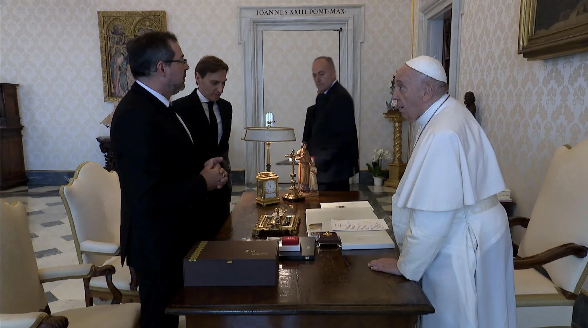 Папа Франциск и Андрей Юраш