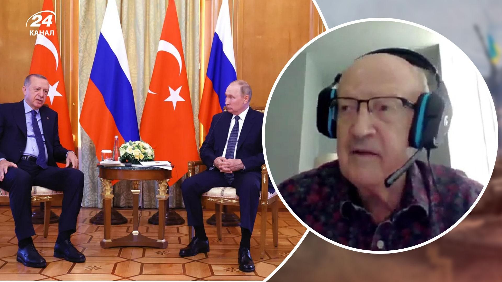 Пионтковский рассказал, как Эрдоган использует Путина