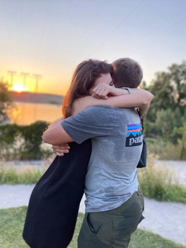 Анна Науменко с женихом Дмитрием Анна Науменко с женихом Дмитрием