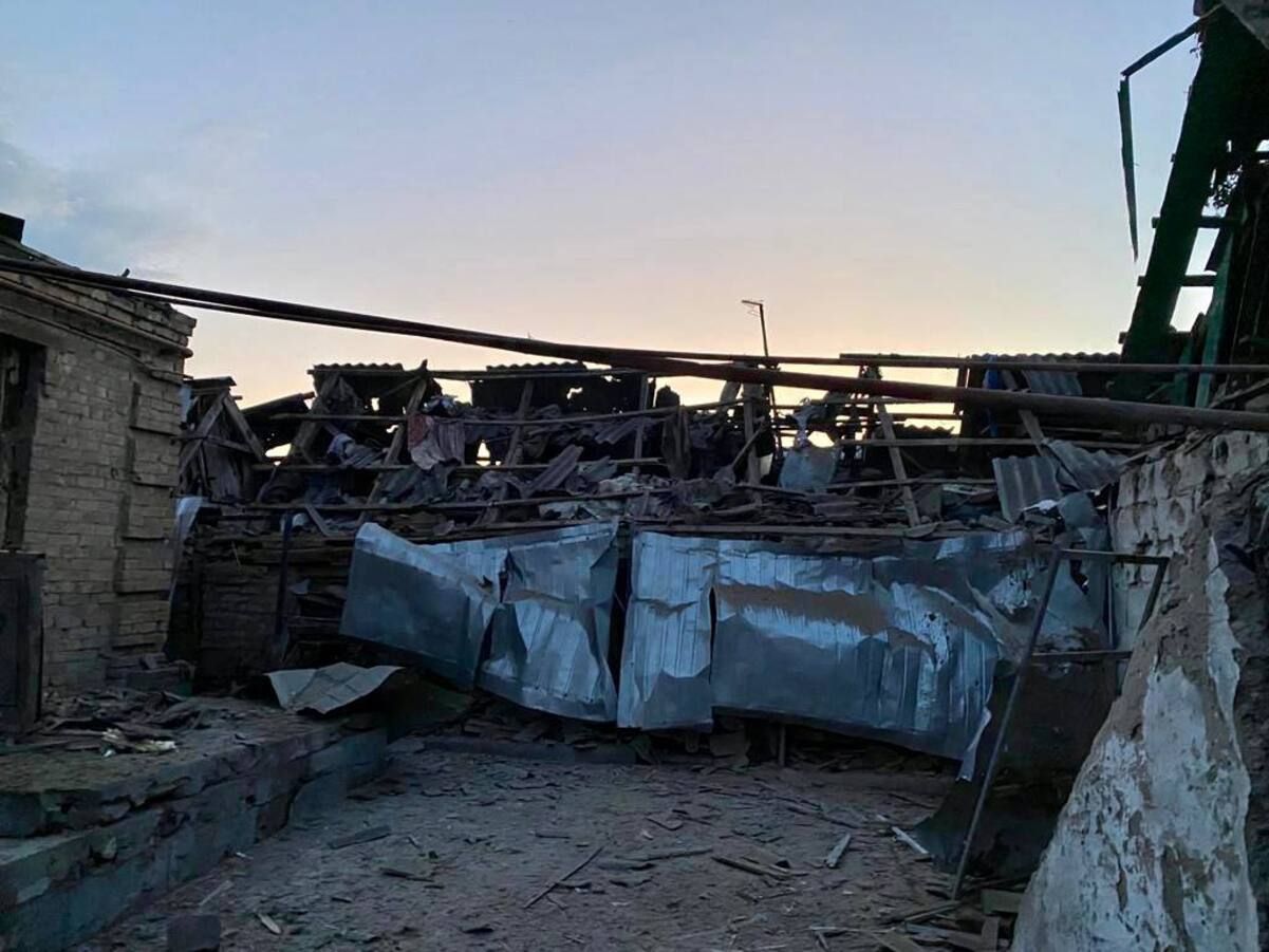 Ворог всю ніч гатив по Дніпропетровщині Ворог всю ніч гатив по Дніпропетровщині