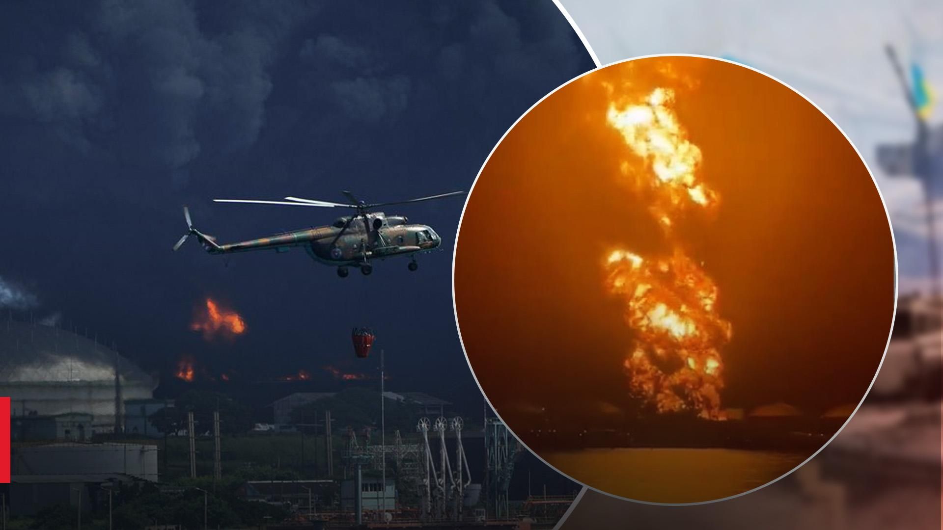 На Кубе горит нефтебаза На Кубе горит нефтебаза