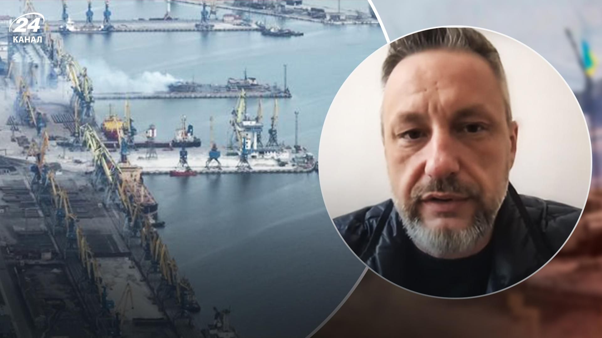 Война в Украине - как именно россияне хотят использовать порт Мариуполя - 24 Канал