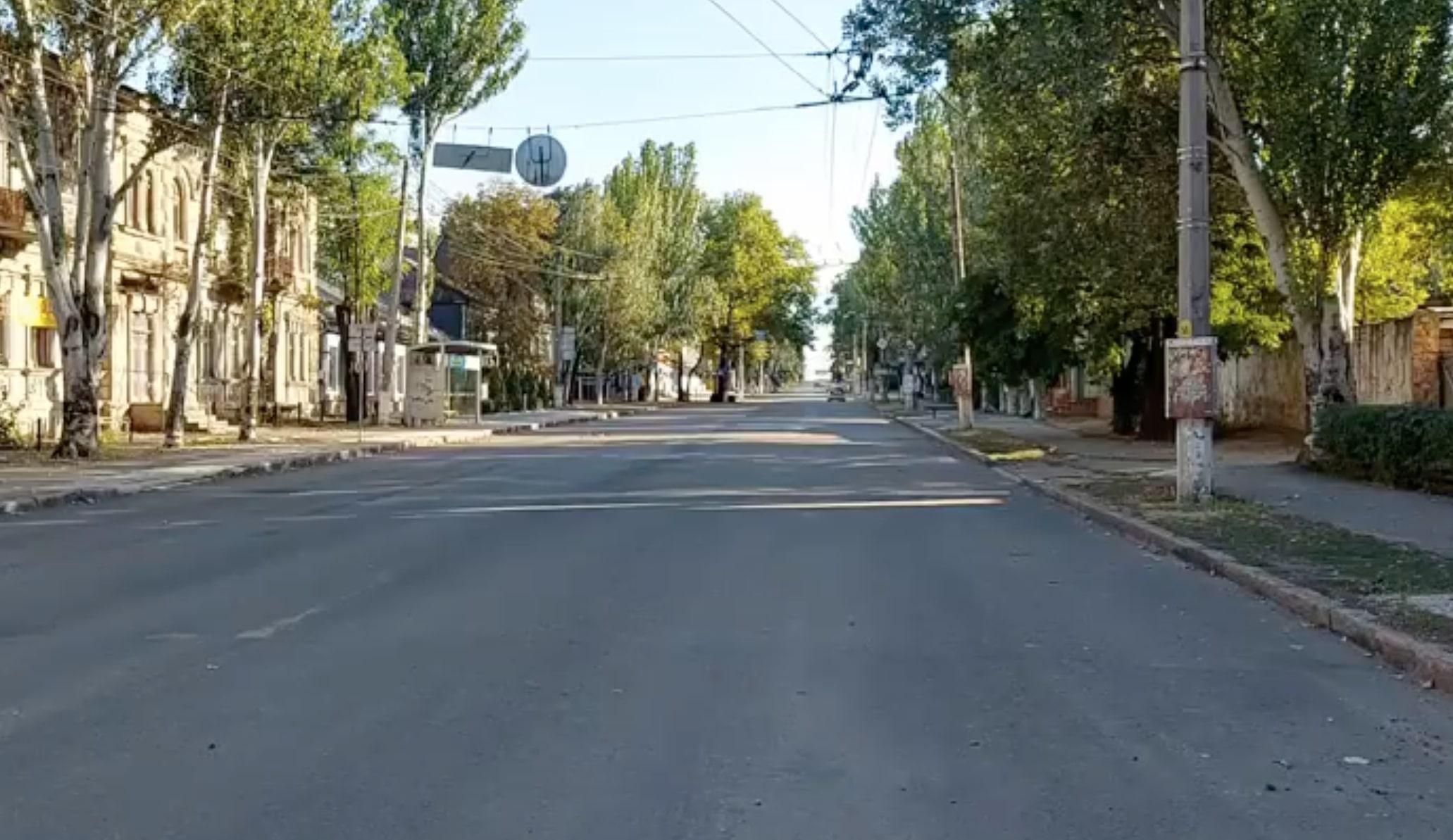 На пустых улицах Николаева диверсантам не скрыться