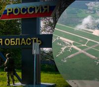 Friendly fire або курські партизани: у  росії обстріляли аеродром далеко від кордону