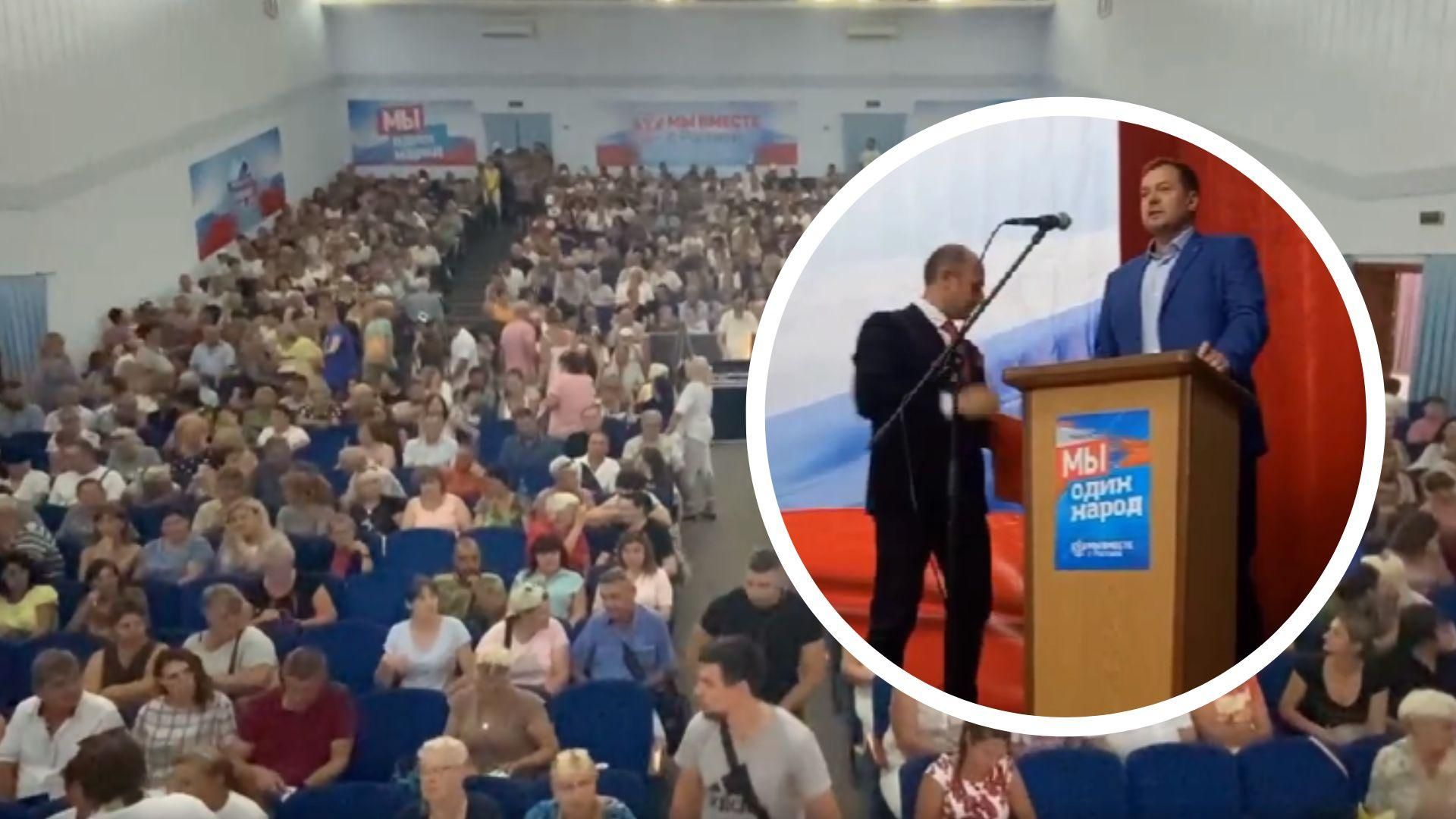 Окупанти хочуть приєднати Запоріжжя до росії Окупанти хочуть приєднати Запоріжжя до росії