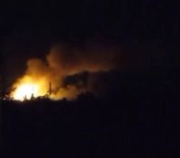 Ночью в Волновахе загорелась "селитра", которую привезли оккупанты, – журналист