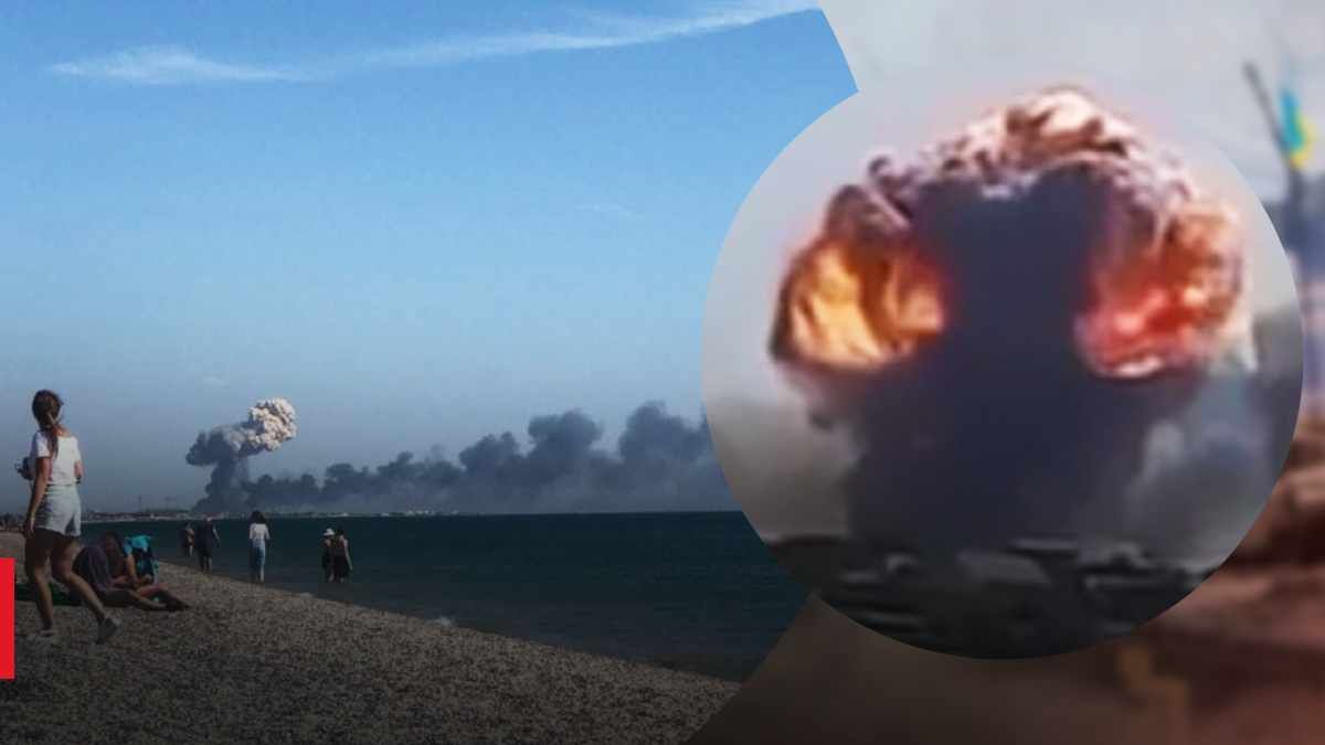 Взрывы в Крыму 09.08.2022 – видео и фото, все, что известно