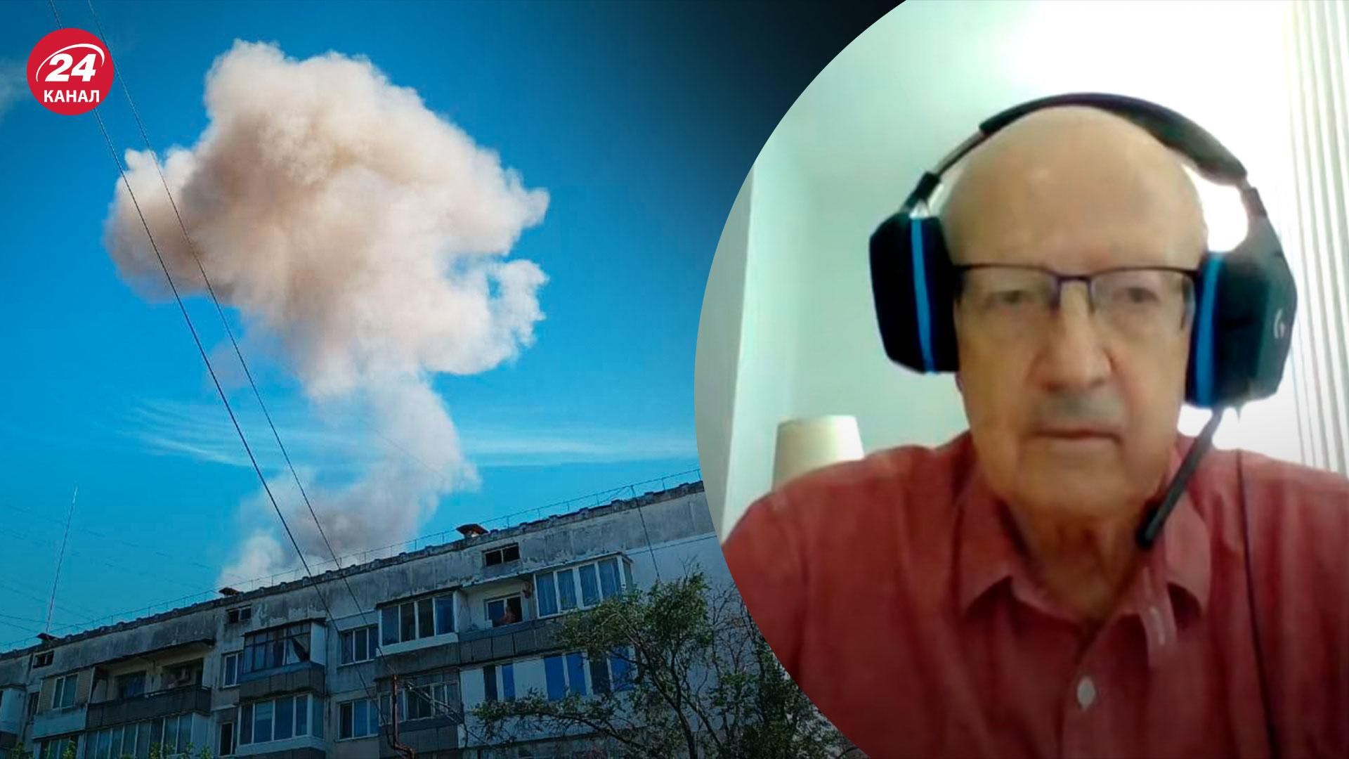 Взрывы в Крыму 9 августа 2022 – Пионтковский об истерике россиян – 24 Канал Взрывы в Крыму 9 августа 2022 – Пионтковский об истерике россиян – 24 Канал