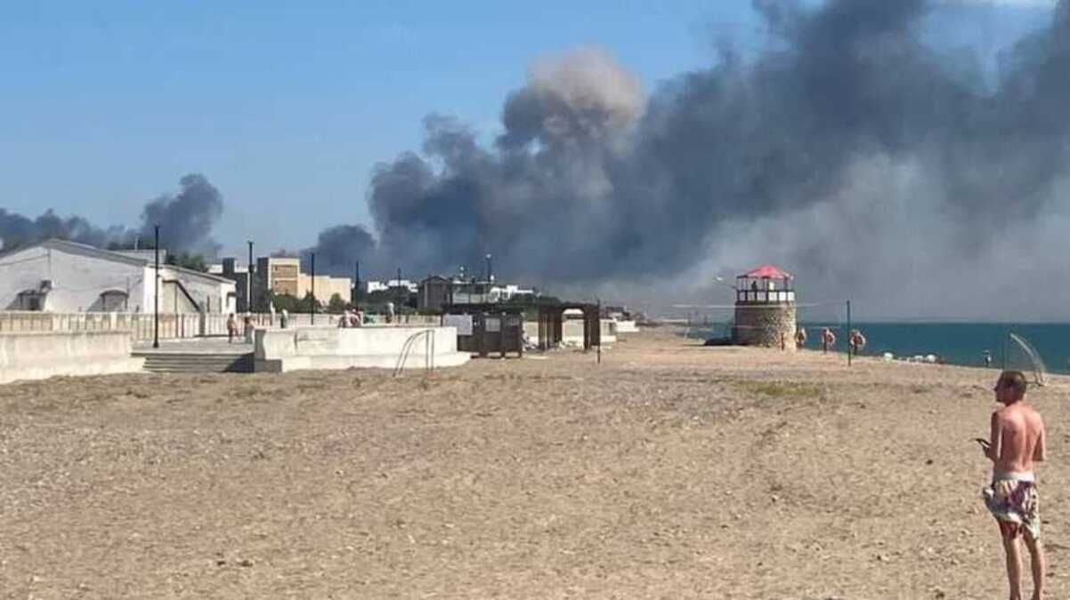 Взрывы в Крыму Взрывы в Крыму