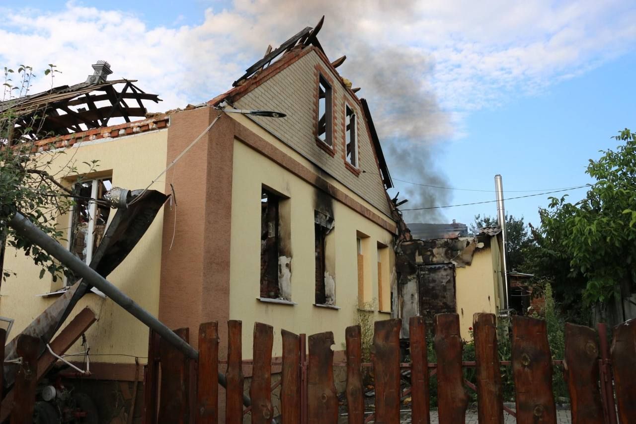 У Циркунах спалахнув вогонь