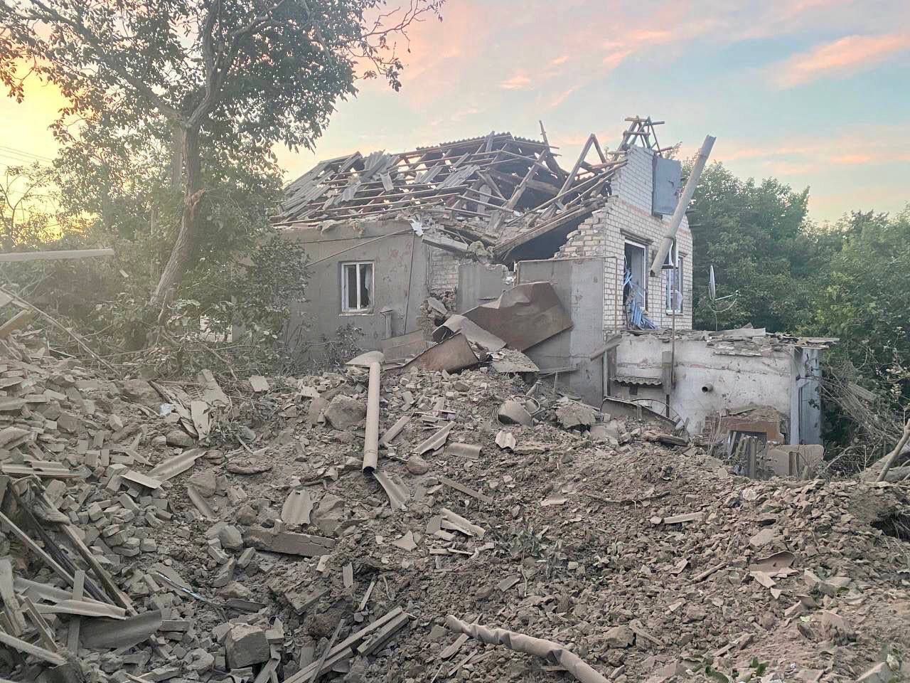 Наслідки обстрілу Запорізької області Наслідки обстрілу Запорізької області