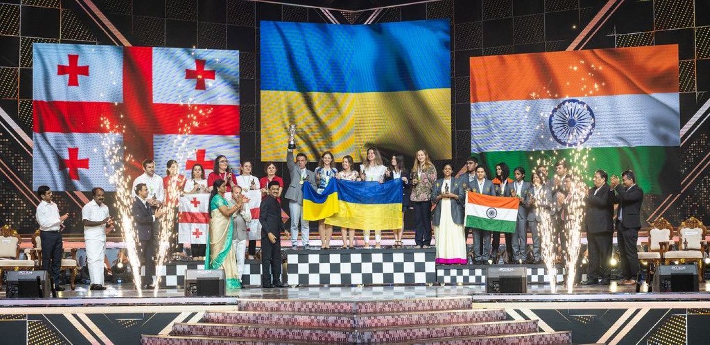 І голий король почує: Шах, Мат, Слава Україні, – Зеленський про перемогу шахісток на Олімпіаді