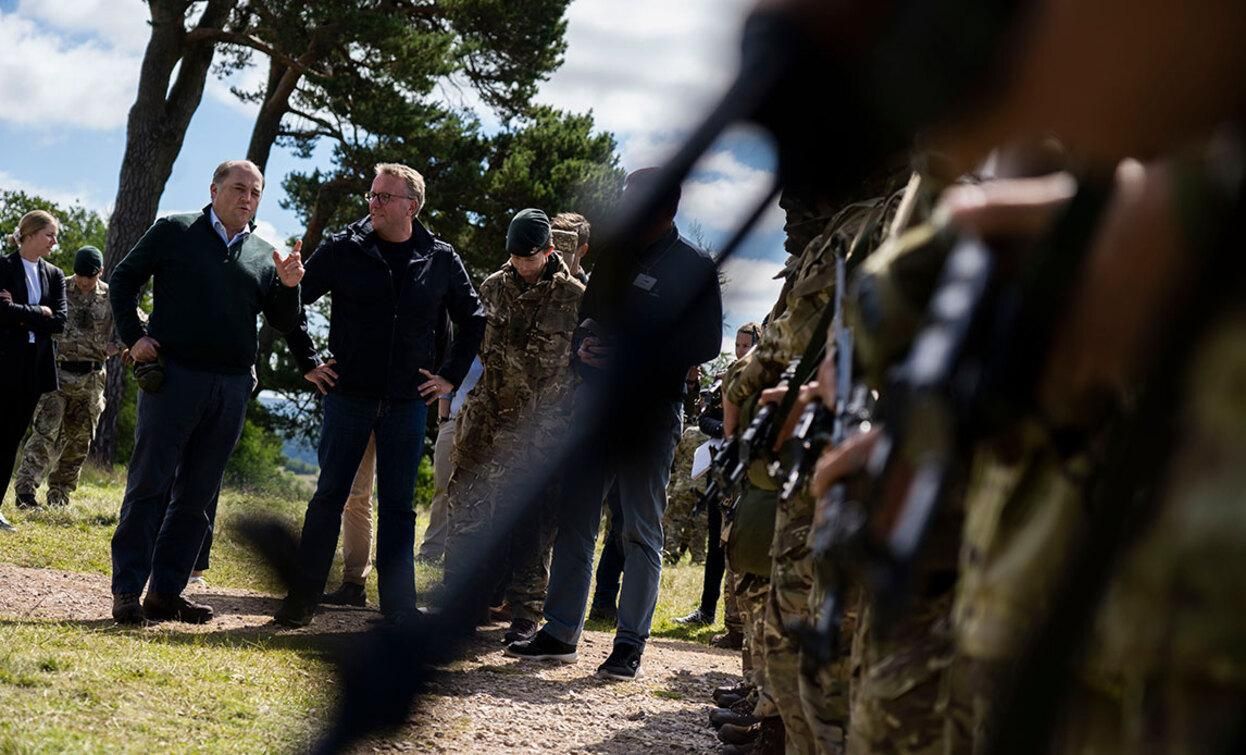 Датские инструкторы будут обучать воинов ВСУ