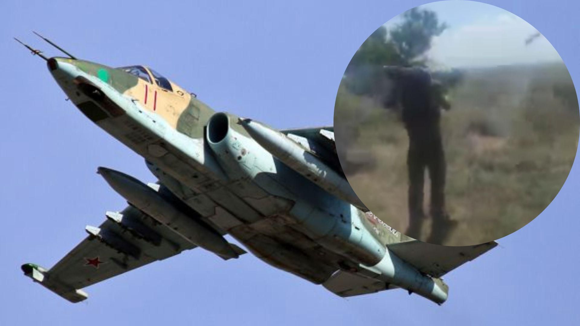 Нацгвардеец сбил штурмовик россиян Нацгвардеец сбил штурмовик россиян