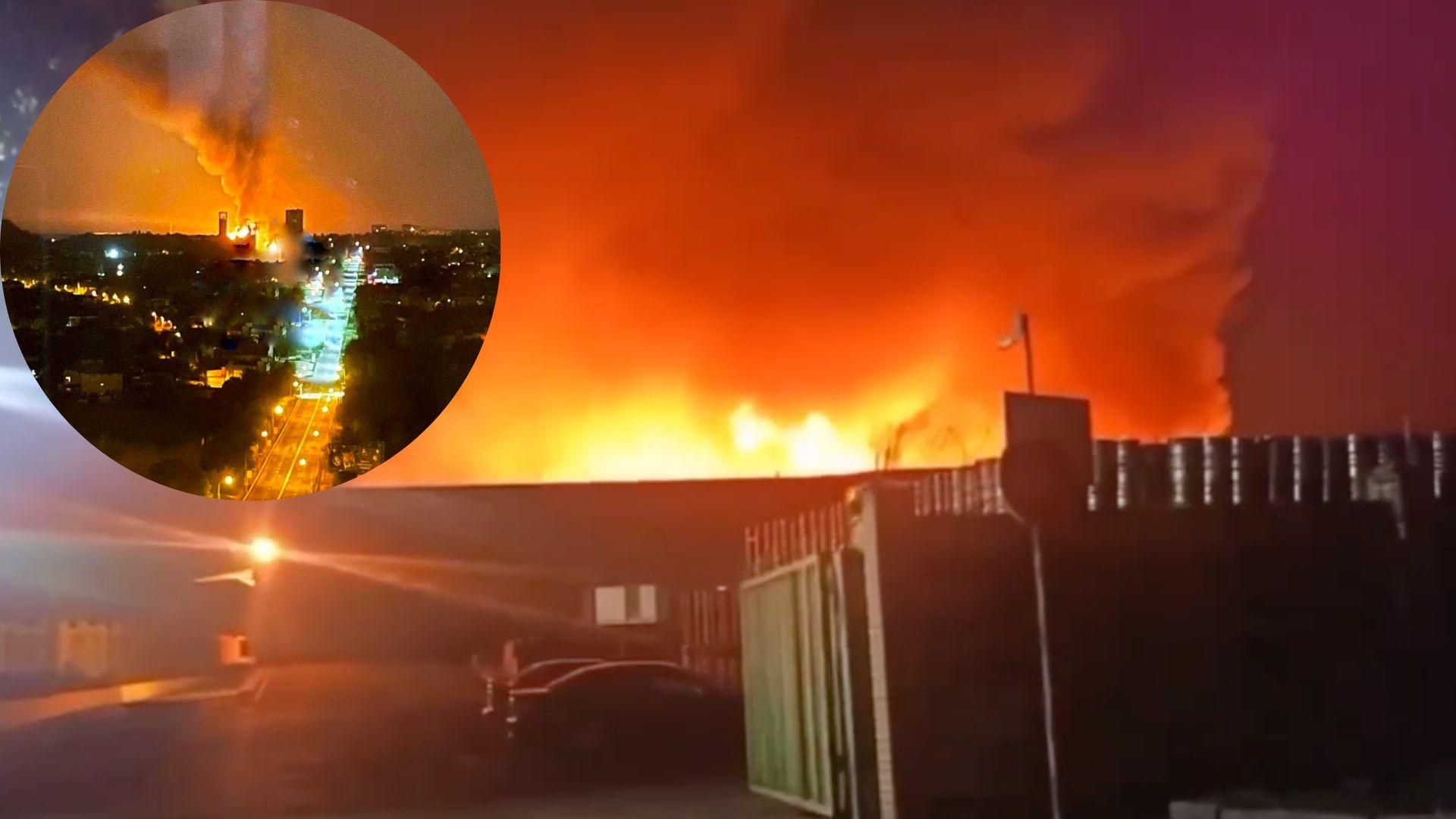 У Донецьку палають снаряди росіян У Донецьку палають снаряди росіян