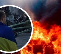 У Маріуполі партизани спалили склад росіян із награбованим майном