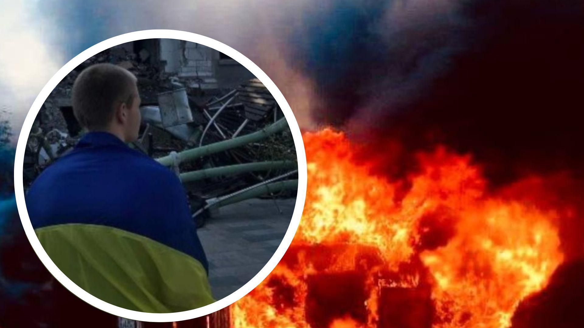 В Мариуполе партизаны сожгли склад россиян с награбленным имуществом
