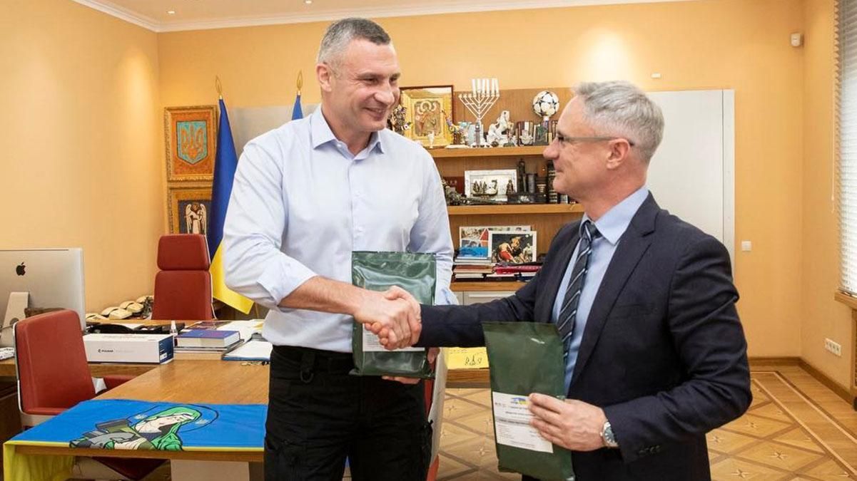 Кличко встретился с послом Израиля Кличко встретился с послом Израиля