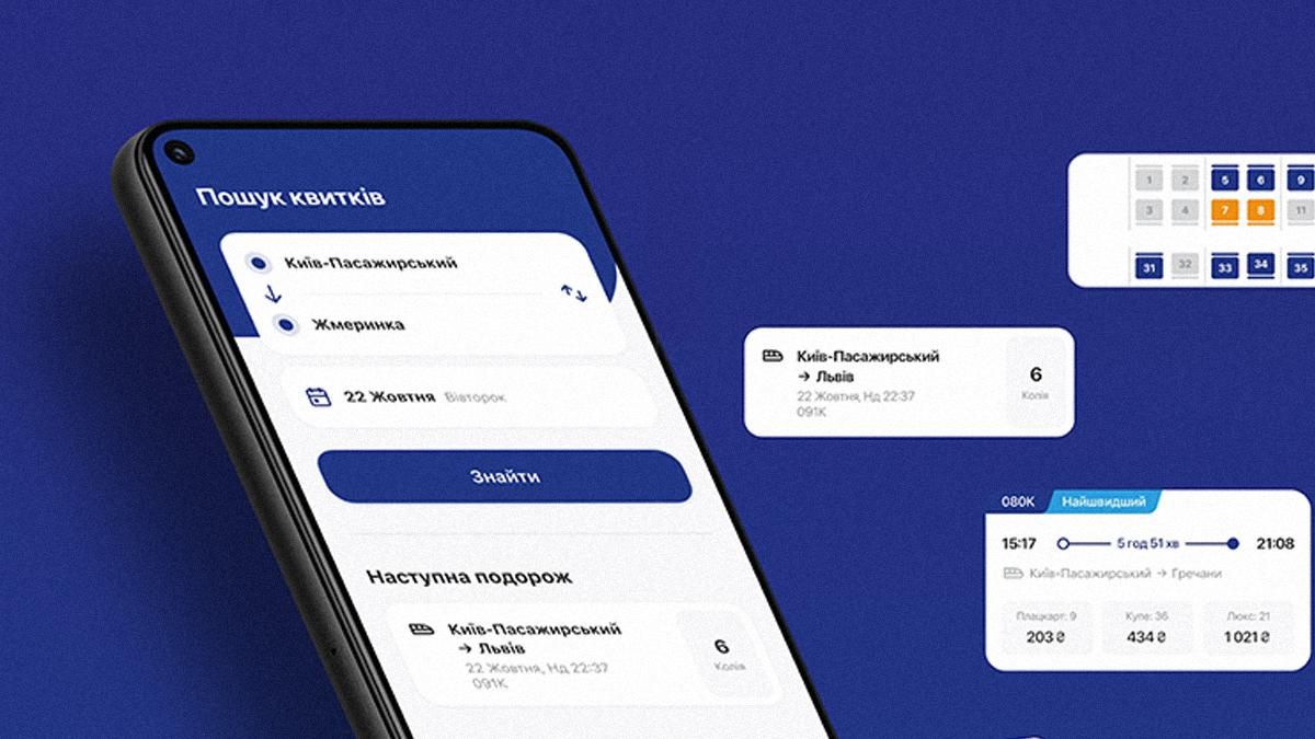 В Укрзализныце появилось собственное мобильное приложение - Техно