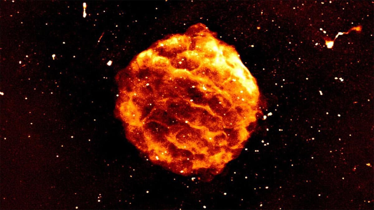 Компьютер сгенерировал изображение сверхновой, взорвавшейся миллион лет назад - Техно