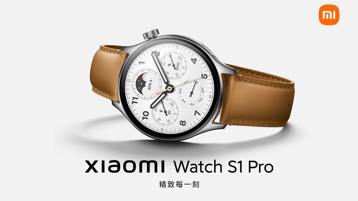 Xiaomi представила розумний годинник Watch S1 Pro із сапфіровим склом та NFC - Техно