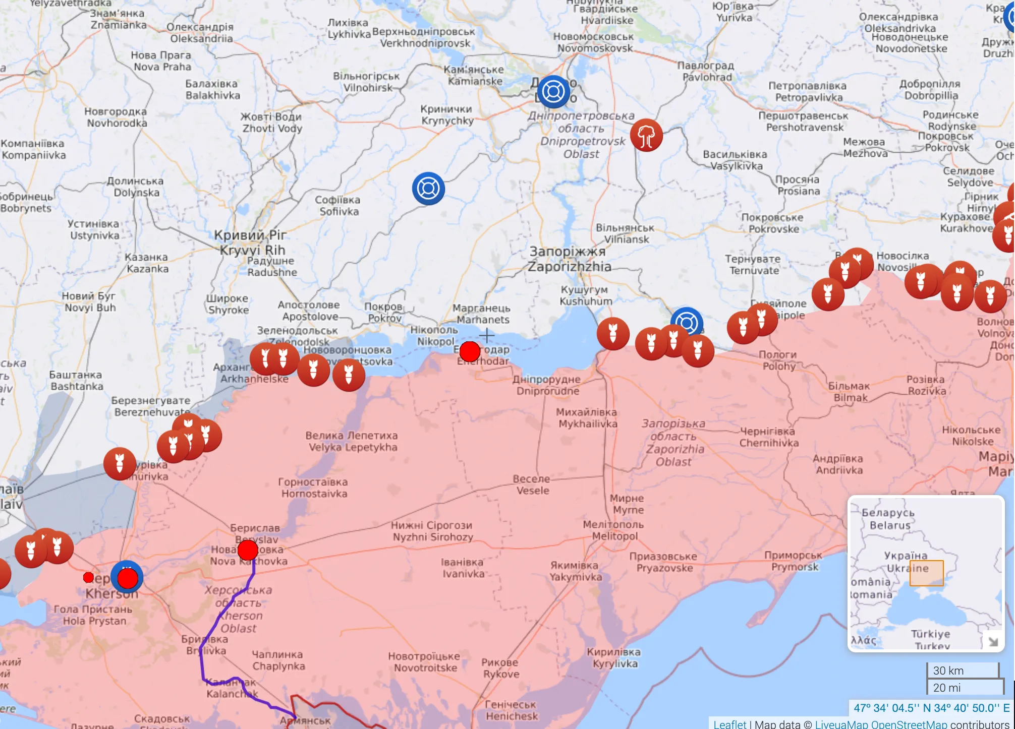 Ситуація на Півдні України Ситуація на Півдні України