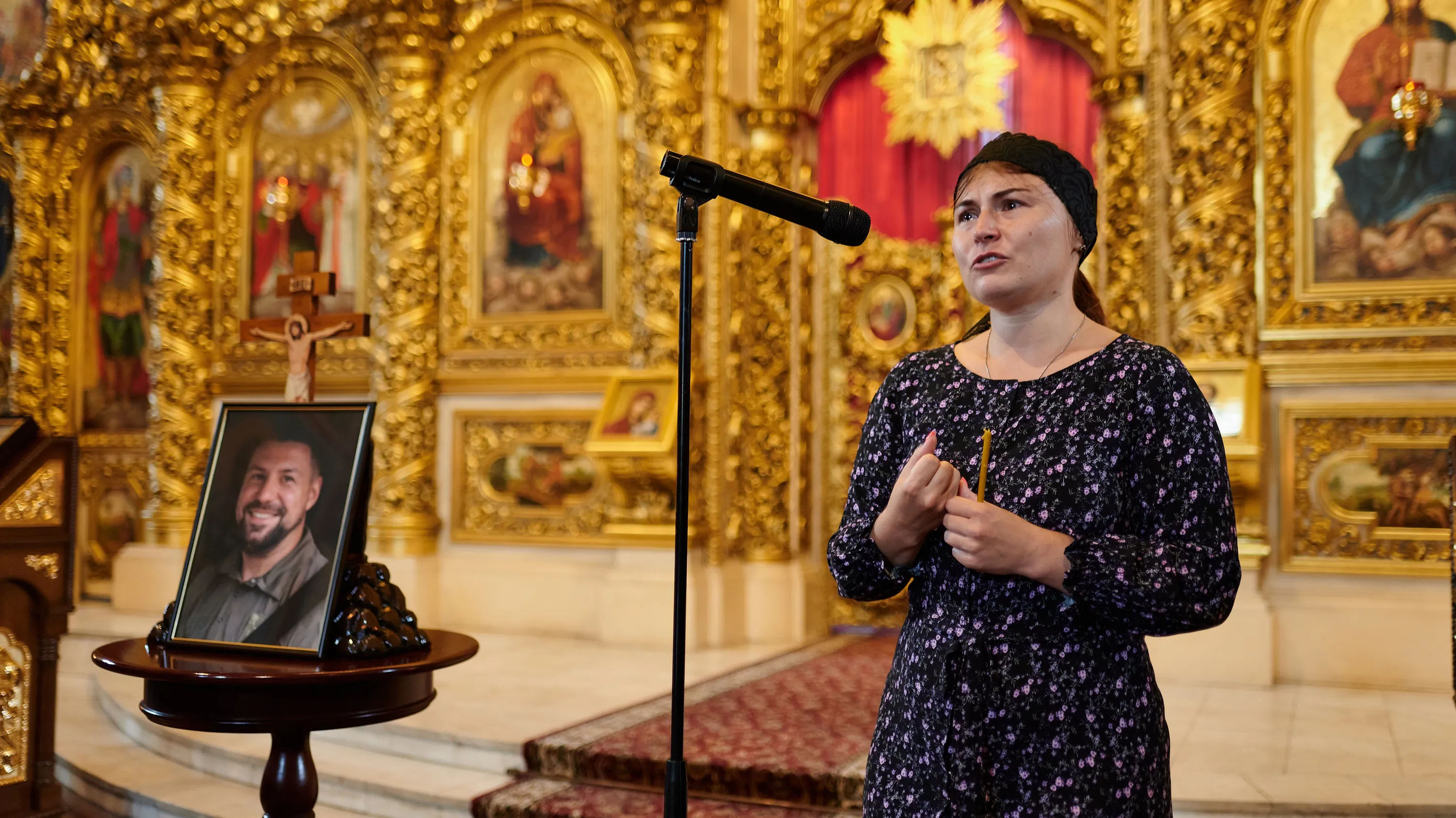 Провести Воина света: как Киев прощался с офицером Владимиром Гунько Провести Воина света: как Киев прощался с офицером Владимиром Гунько