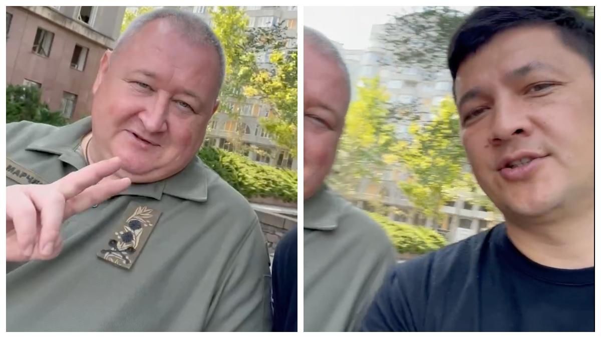 Кім зняв інтригуюче відео з генералом Марченком і сказав, що коментарів не буде Кім зняв інтригуюче відео з генералом Марченком і сказав, що коментарів не буде