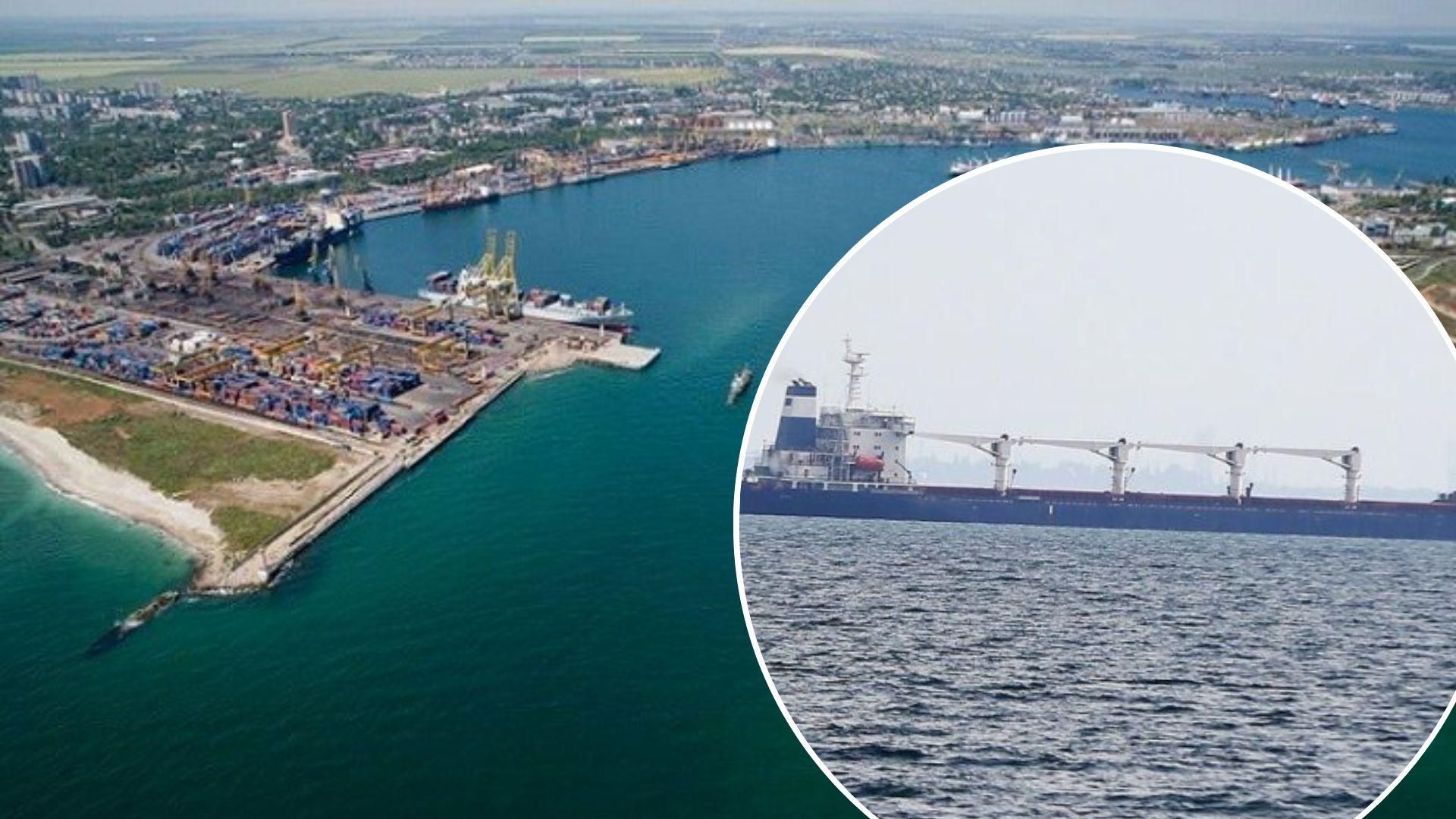 Из порта Черноморск вышел 6 караван с украинской продовольствием