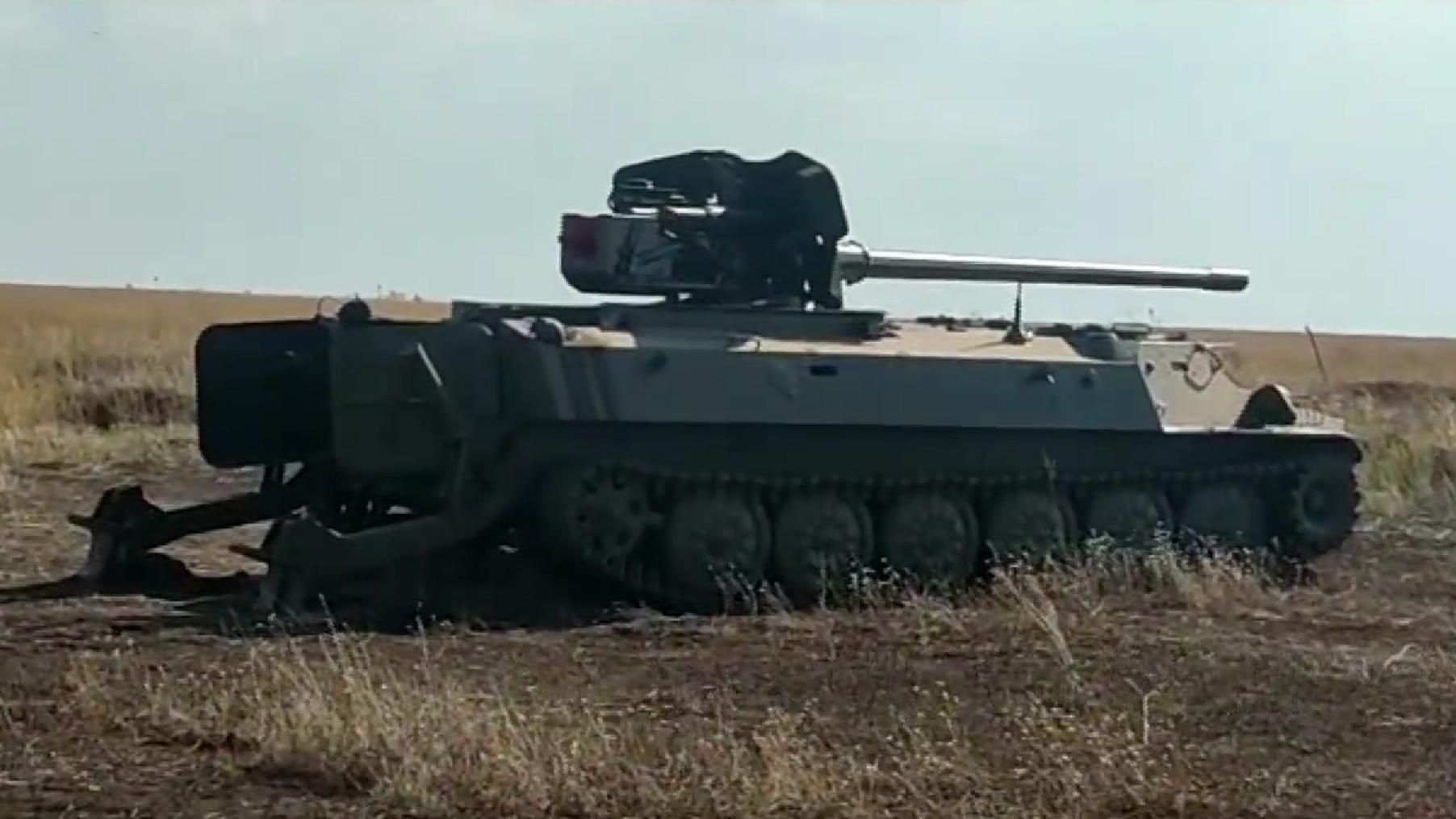 ВСУ создали собственную разработку, собранную из трофейной техники россиян ВСУ создали собственную разработку, собранную из трофейной техники россиян