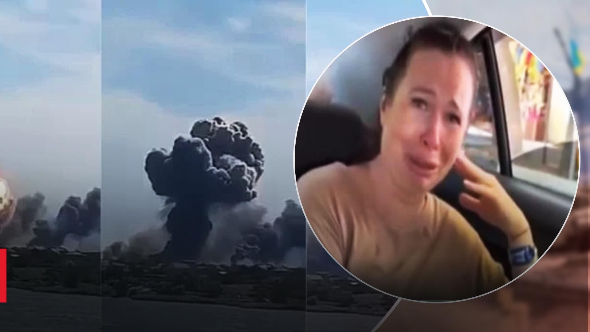 Реакция в Крыму на взрывы Реакция в Крыму на взрывы