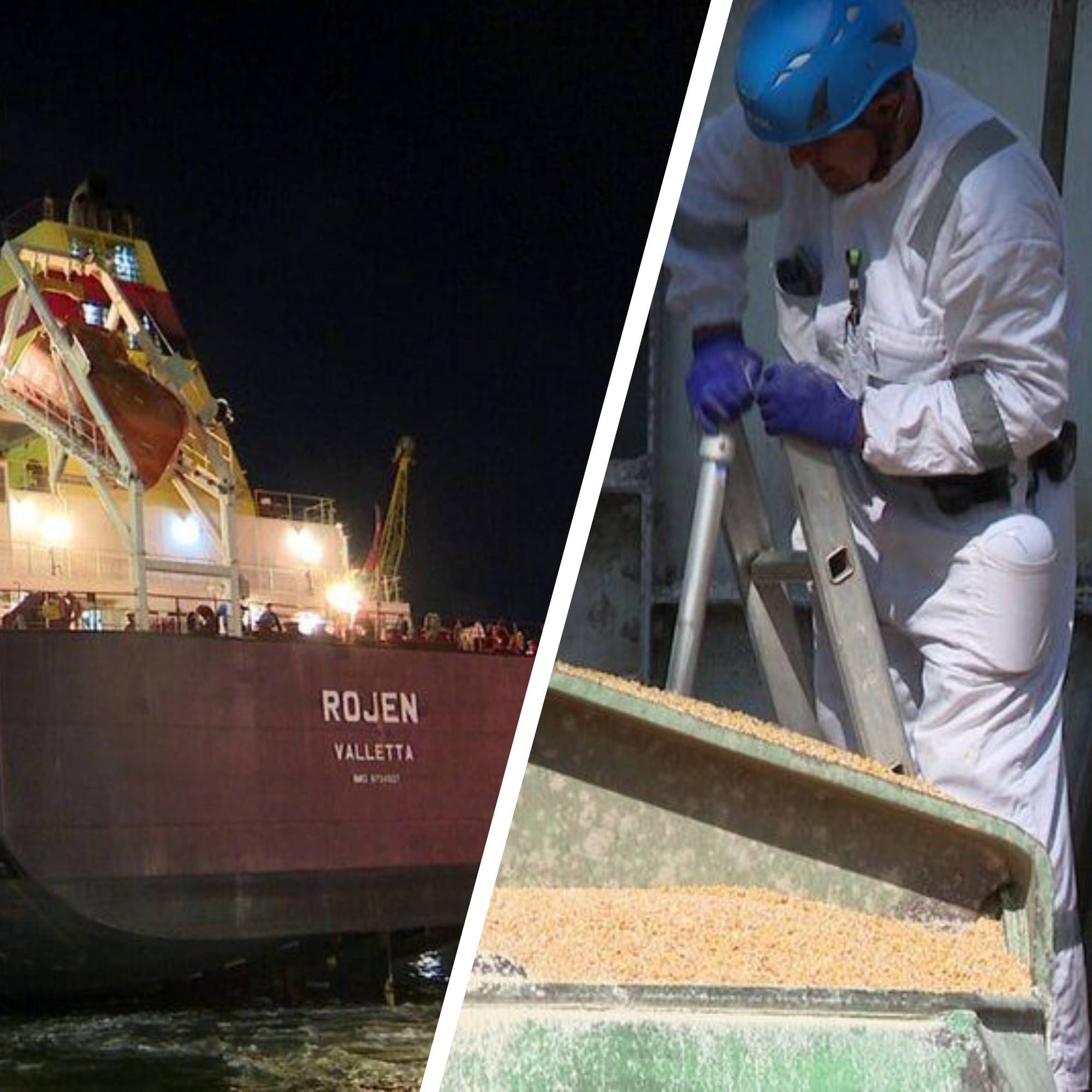 Судно ROJEN приехало в итальянский порт: что привез украинский балкер Судно ROJEN приехало в итальянский порт: что привез украинский балкер