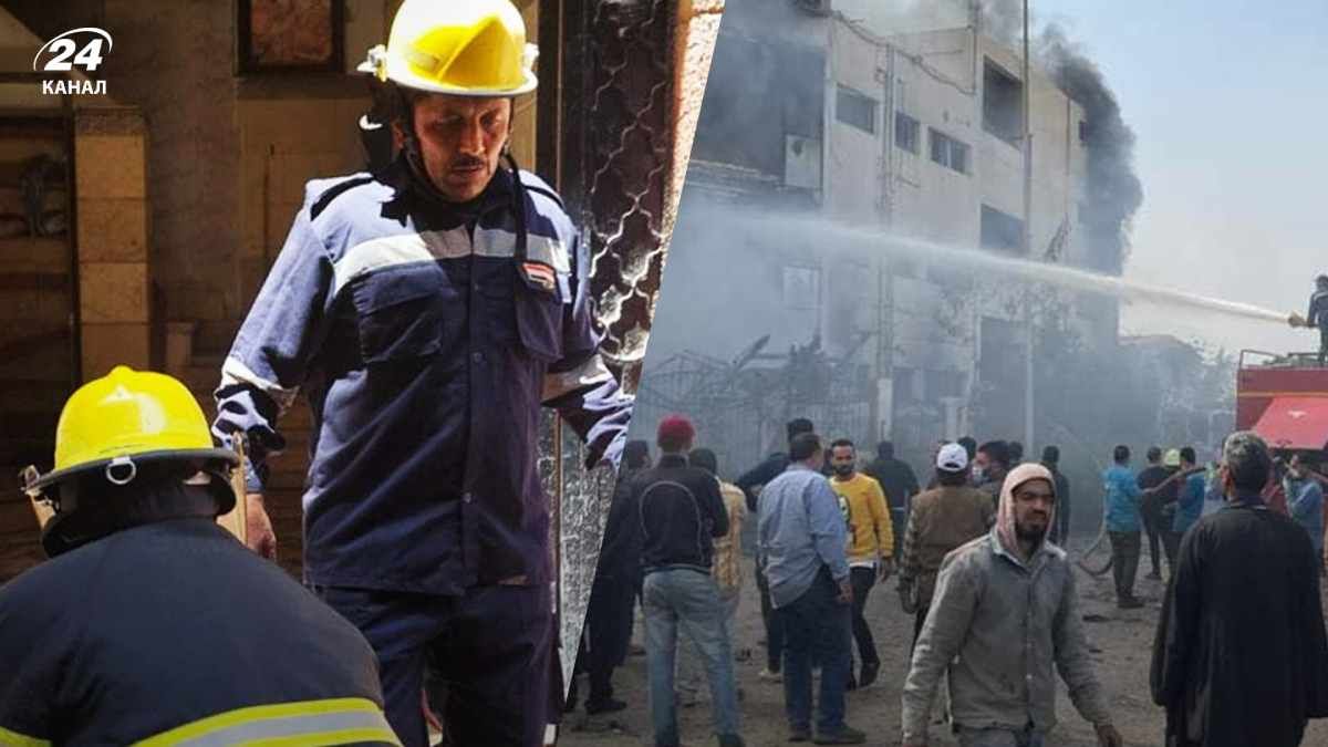 В Єгипті загорілась церква В Єгипті загорілась церква