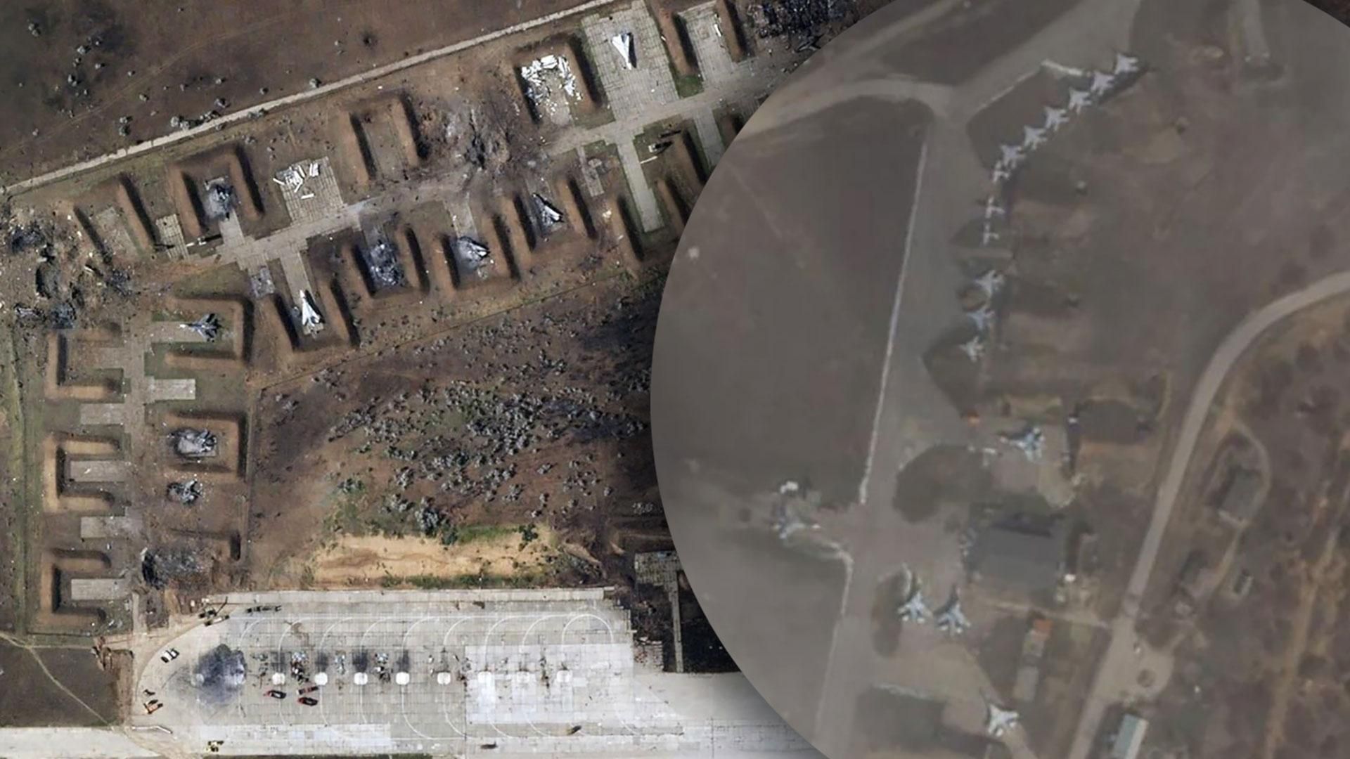 Оккупанты стали чаще использовать аэродром Бельбек после взрывов в Новофедоровке - 24 Канал Оккупанты стали чаще использовать аэродром Бельбек после взрывов в Новофедоровке - 24 Канал