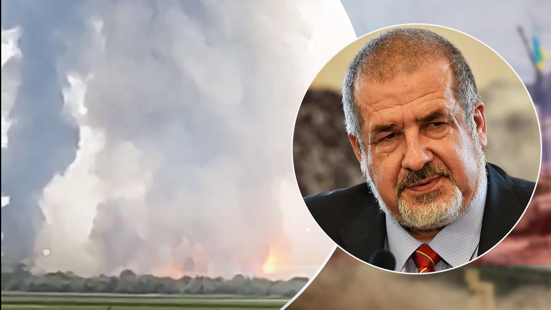 Взрывы в Джанкое - Чубаров заявил о попадании в воинскую часть россиян в Азовском - 24 Канал Взрывы в Джанкое - Чубаров заявил о попадании в воинскую часть россиян в Азовском - 24 Канал