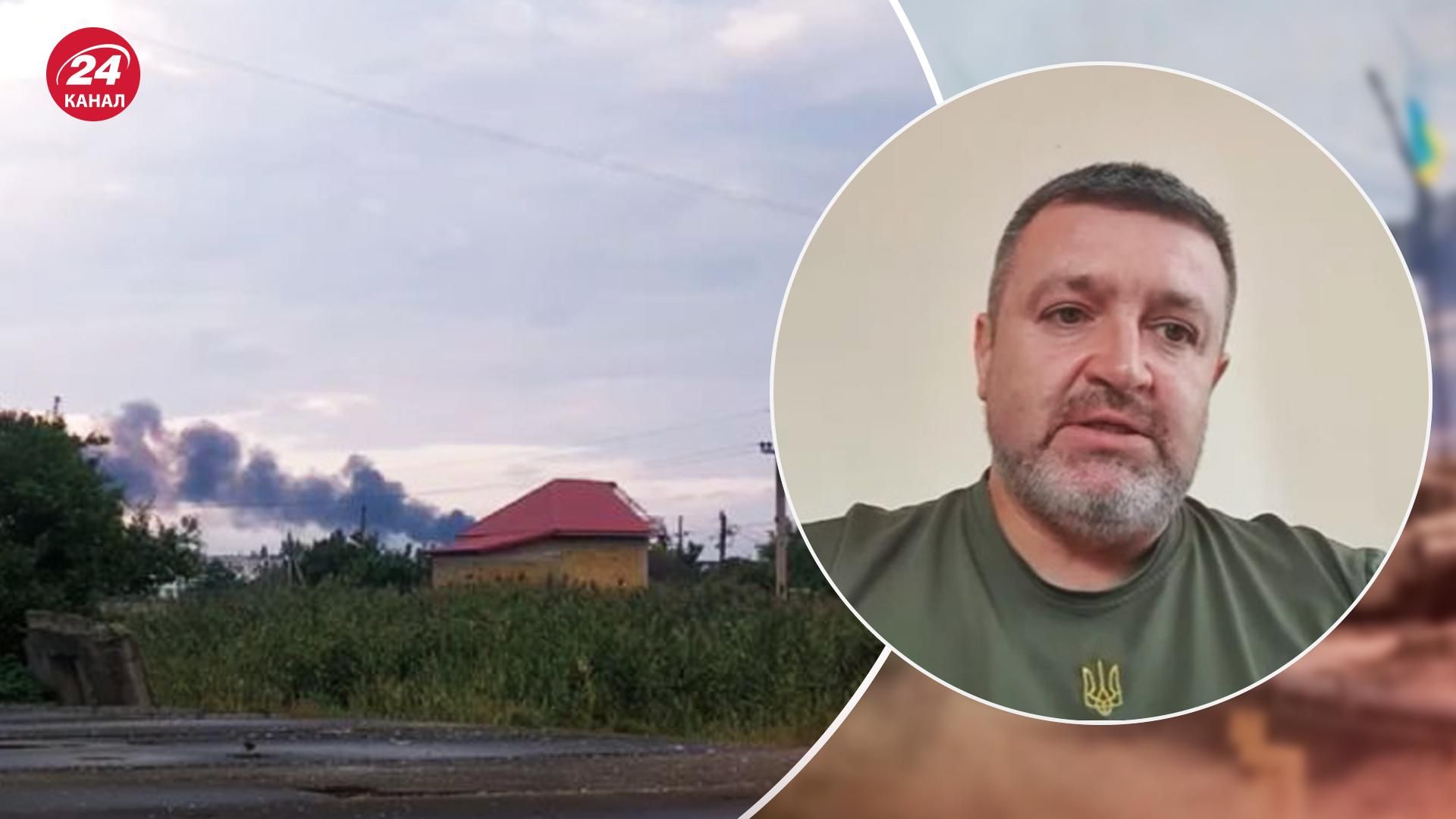 Братчук про вибухи в Криму Братчук про вибухи в Криму