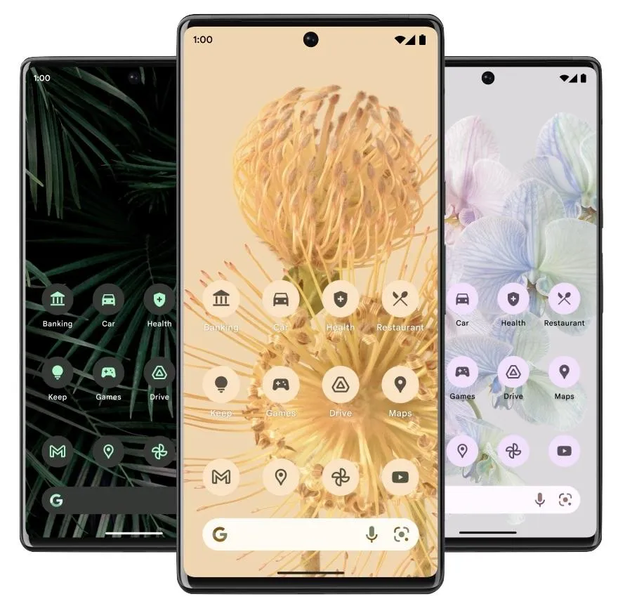 Настройки иконок в Android 13 Настройки иконок в Android 13