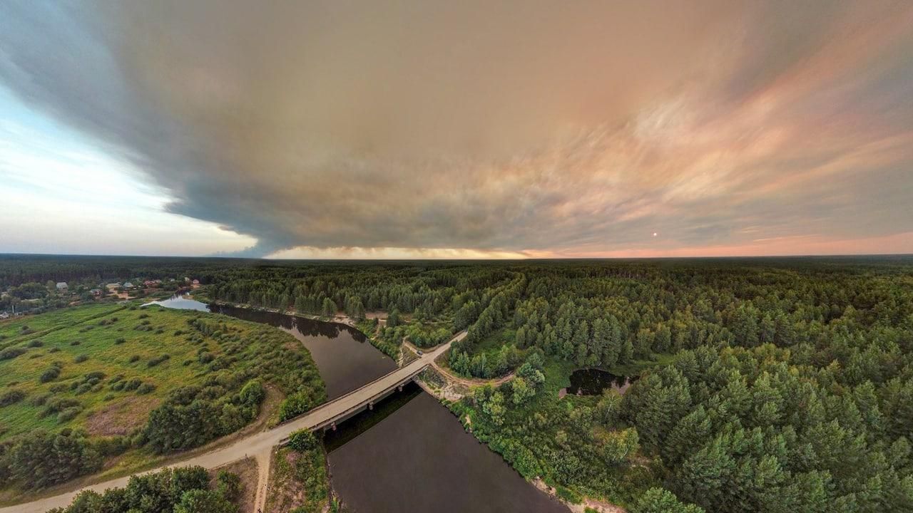 В России вспыхнул масштабный лесной пожар