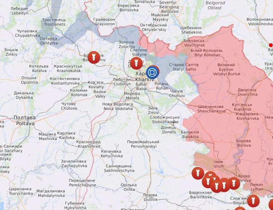 Бойові дії на Харківщині Бойові дії на Харківщині