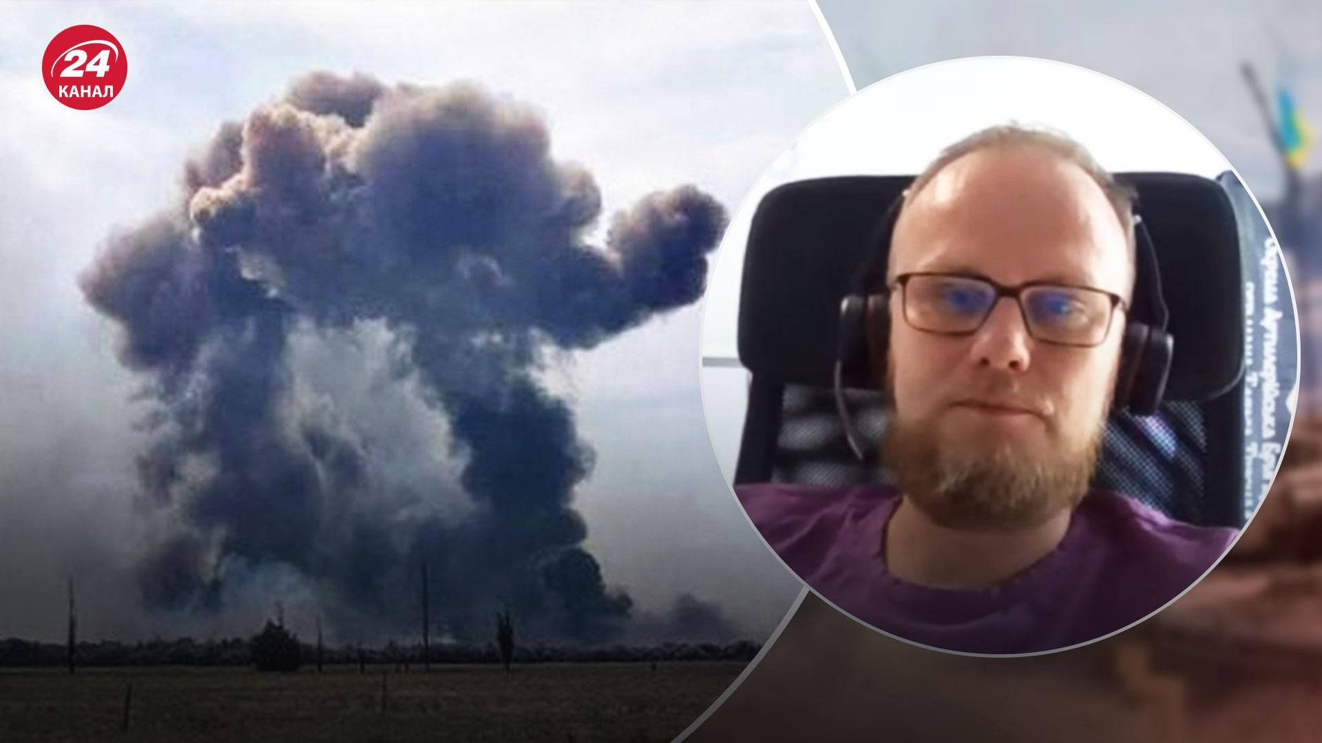 Вибухи у Криму поблизу Джанкоя – у російських артилеристів не буде боєприпасів Вибухи у Криму поблизу Джанкоя – у російських артилеристів не буде боєприпасів