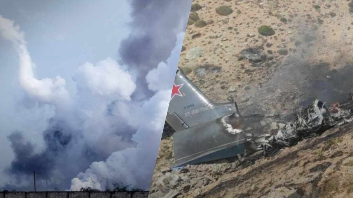 Оккупанты перемещают самолеты вглубь Крыма и в Россию Оккупанты перемещают самолеты вглубь Крыма и в Россию