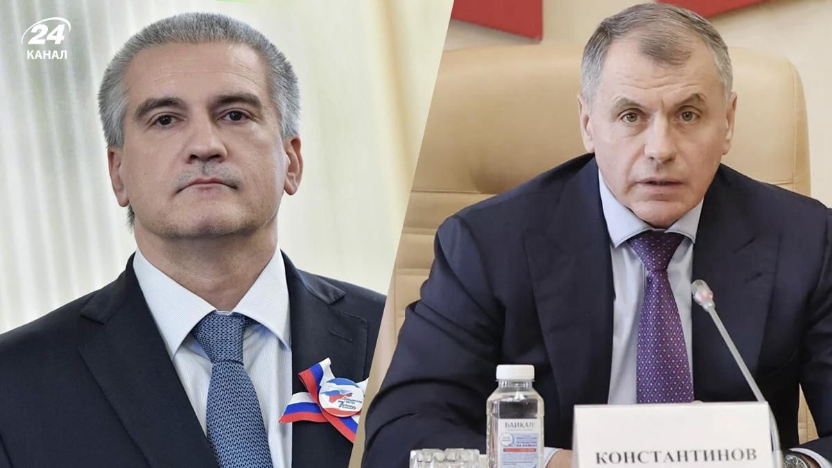 Із Криму вивезли гауляйтерів Аксьонова і Костянтинова Із Криму вивезли гауляйтерів Аксьонова і Костянтинова