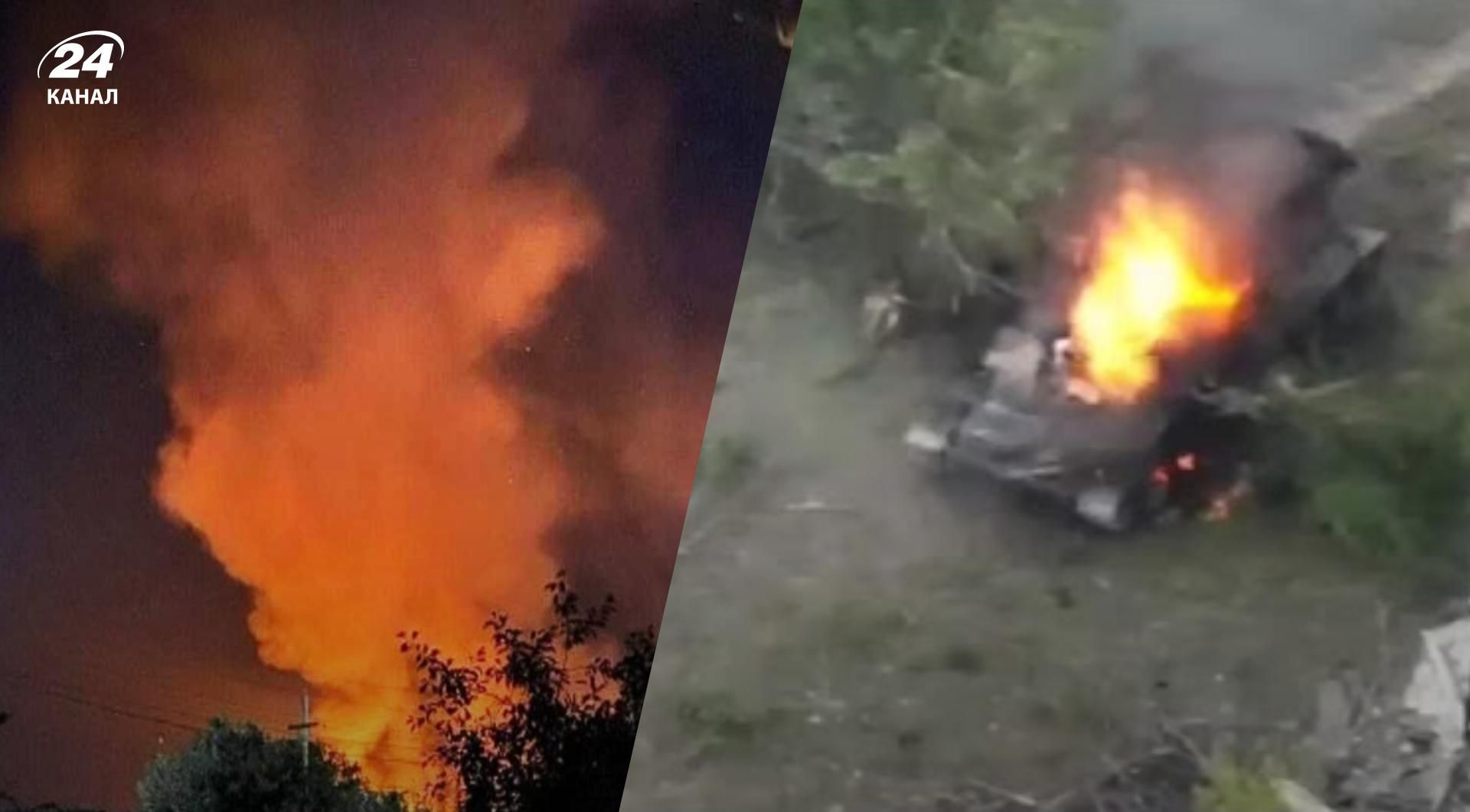 ЗСУ на Півдні атакували опорні пункти ворога, знищили склад та техніку ЗСУ на Півдні атакували опорні пункти ворога, знищили склад та техніку