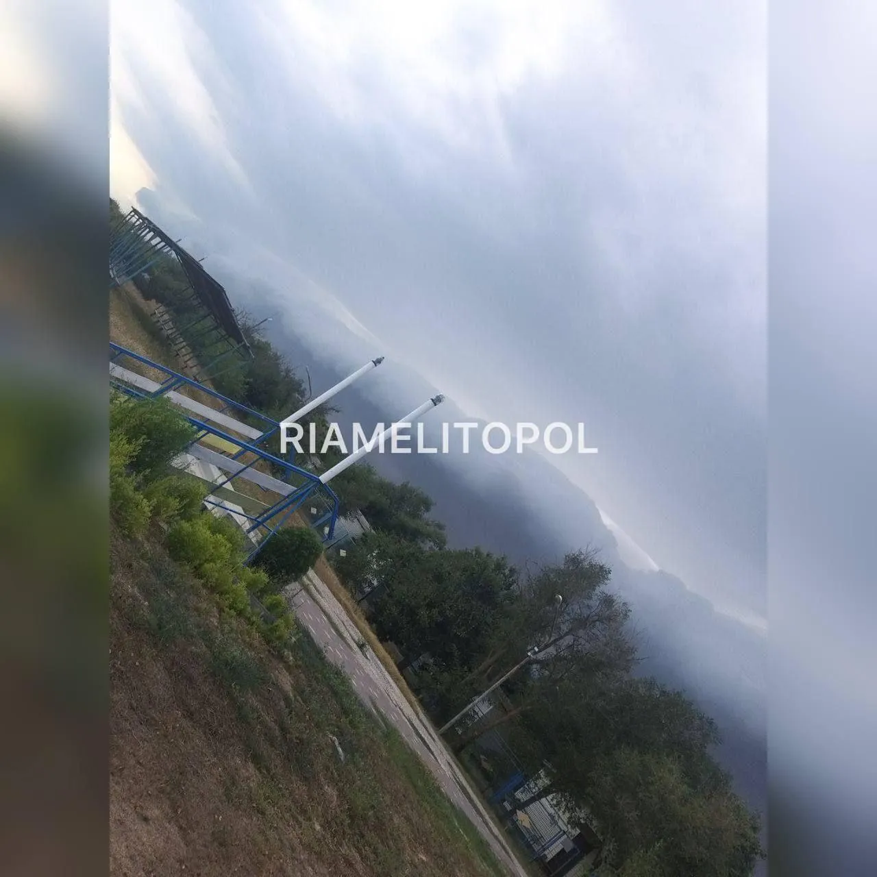 Запорожская область небесное цунами Запорожская область небесное цунами