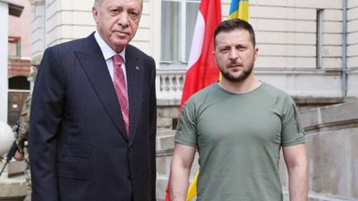 Зеленский и Эрдоган начали переговоры во Львове: первые фото и видео