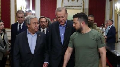 Зеленский встретился с Эрдоганом во Львове: все, что известно