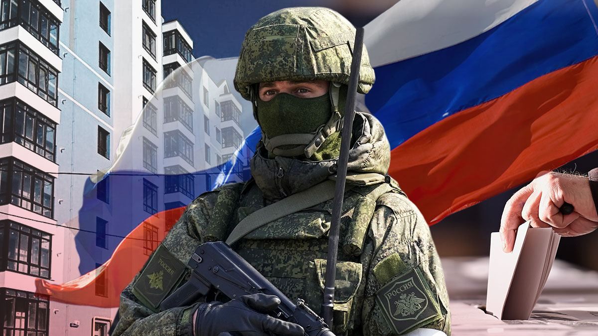 Російські загарбники почали масову роздачу житла колаборантам у Запорізькій області